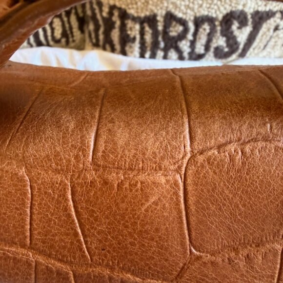 Collector's Item! 2012 Mulberry Alexa in a limited addition croco print leather - Picture 4 of 9